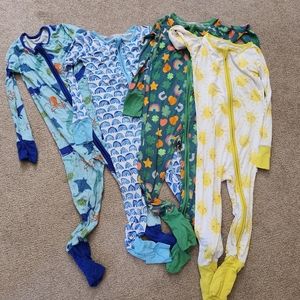 Little sleepies pajamas lot